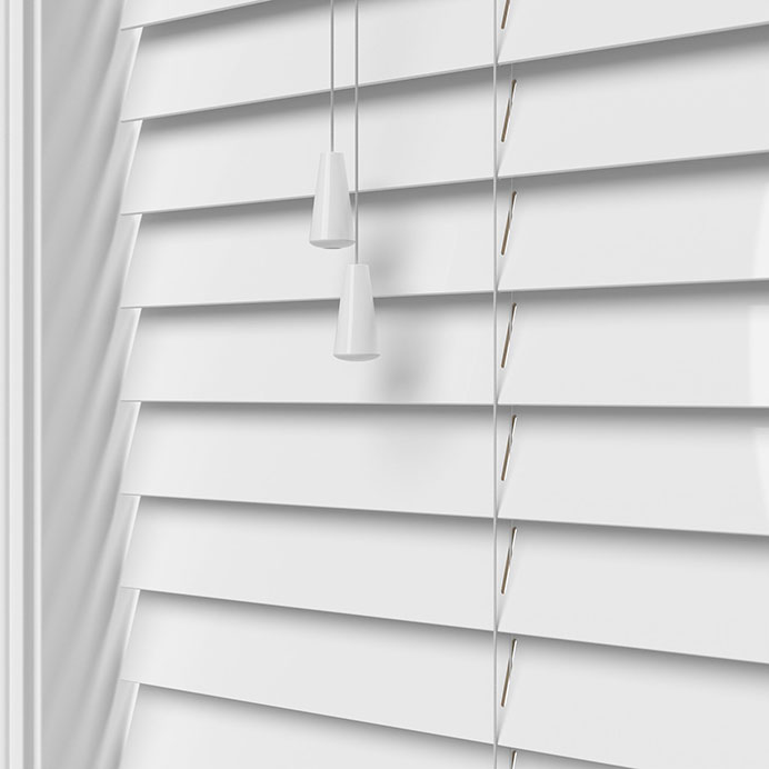 Gloss Pure White Real Wood - Image 5