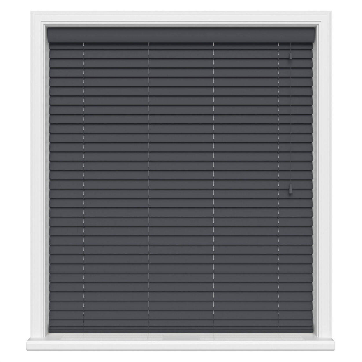 Anthracite Grey Motorised Eco-Wood