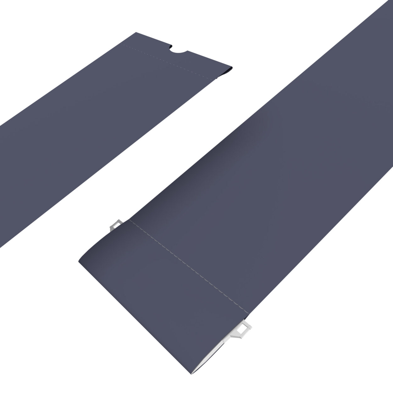 Banlight Duo FR Navy 127mm Replacement Slats - Image 2