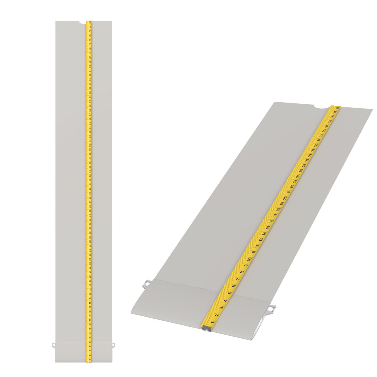 Banlight Duo FR Silver 127mm Replacement Slats - Image 4
