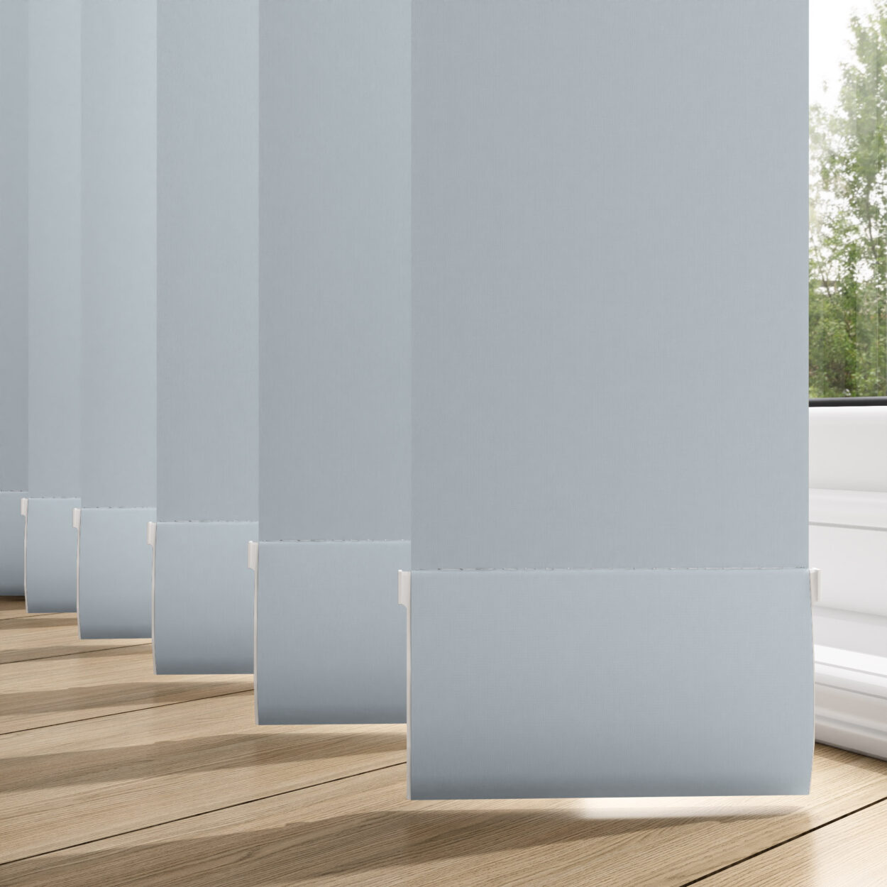 Banlight Duo Fr Smokey Blue (5 inch) Replacement Slats