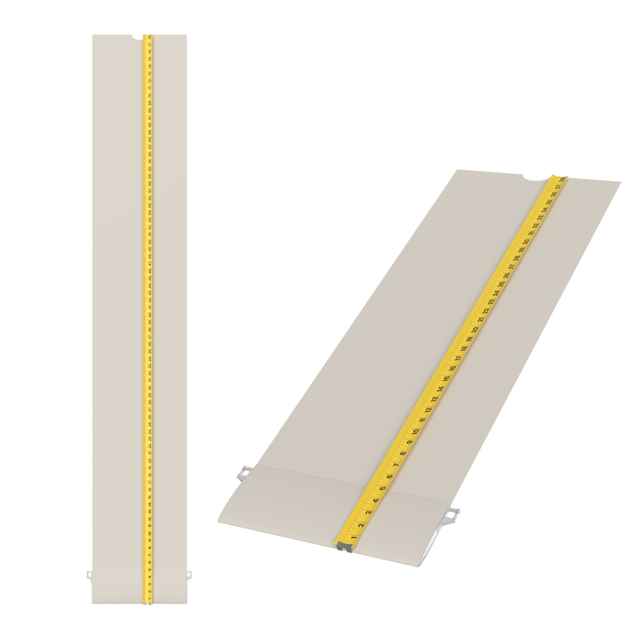 Banlight Duo FR Stone Grey 127mm Replacement Slats - Image 4