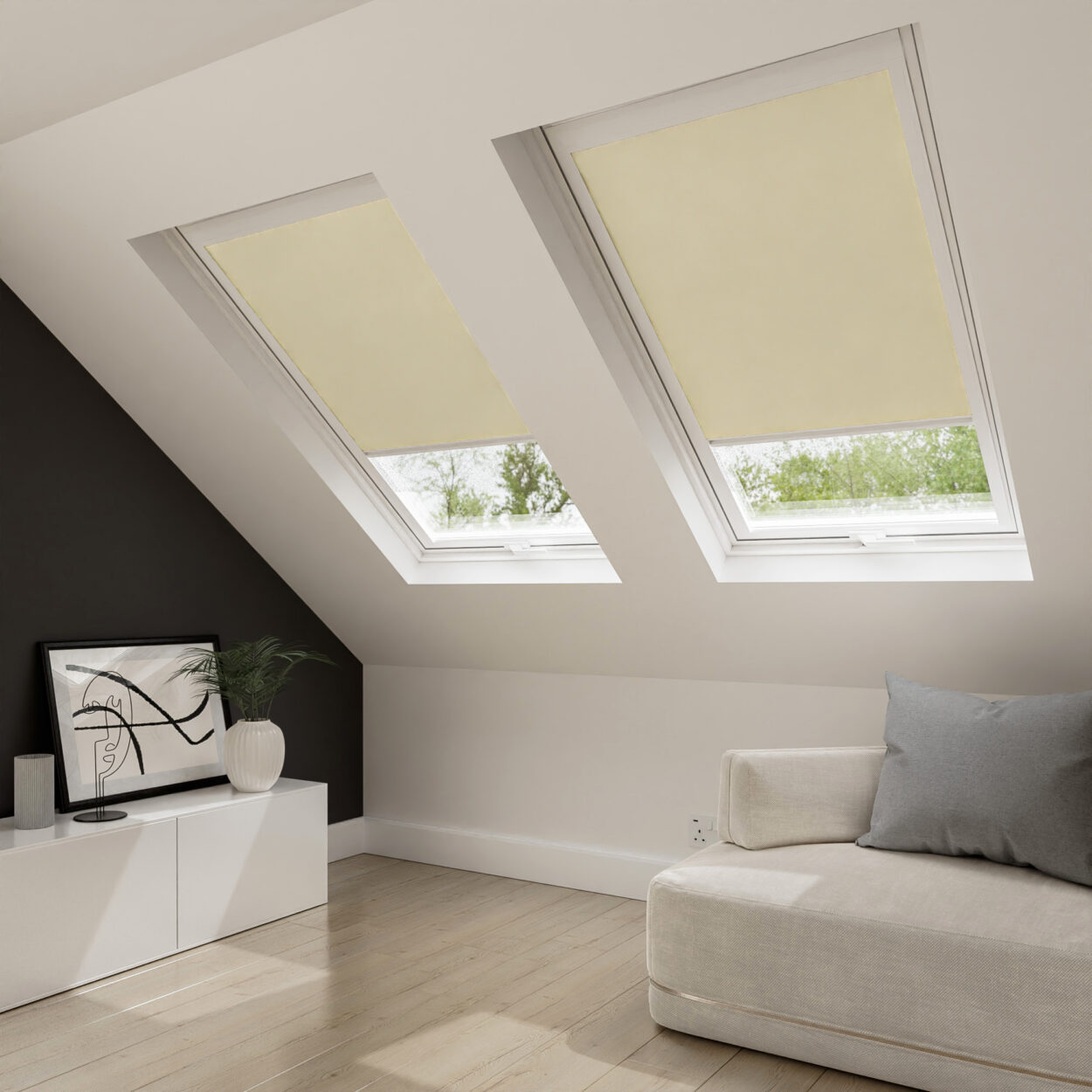 Bella Beige Blind For Velux