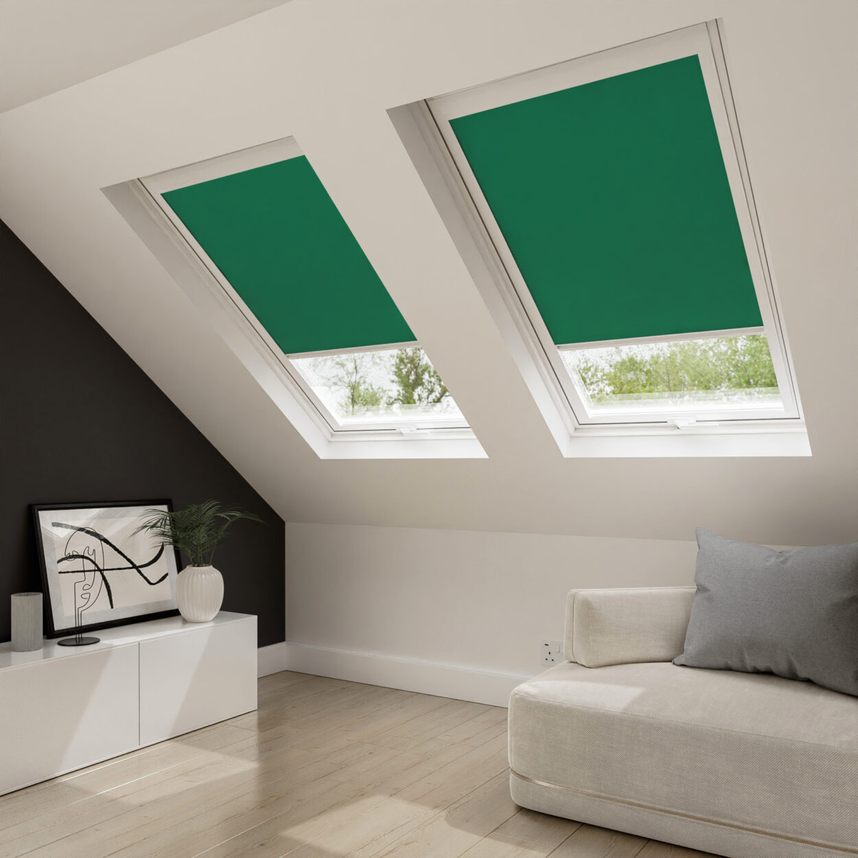Bella Cacti Blind For Velux