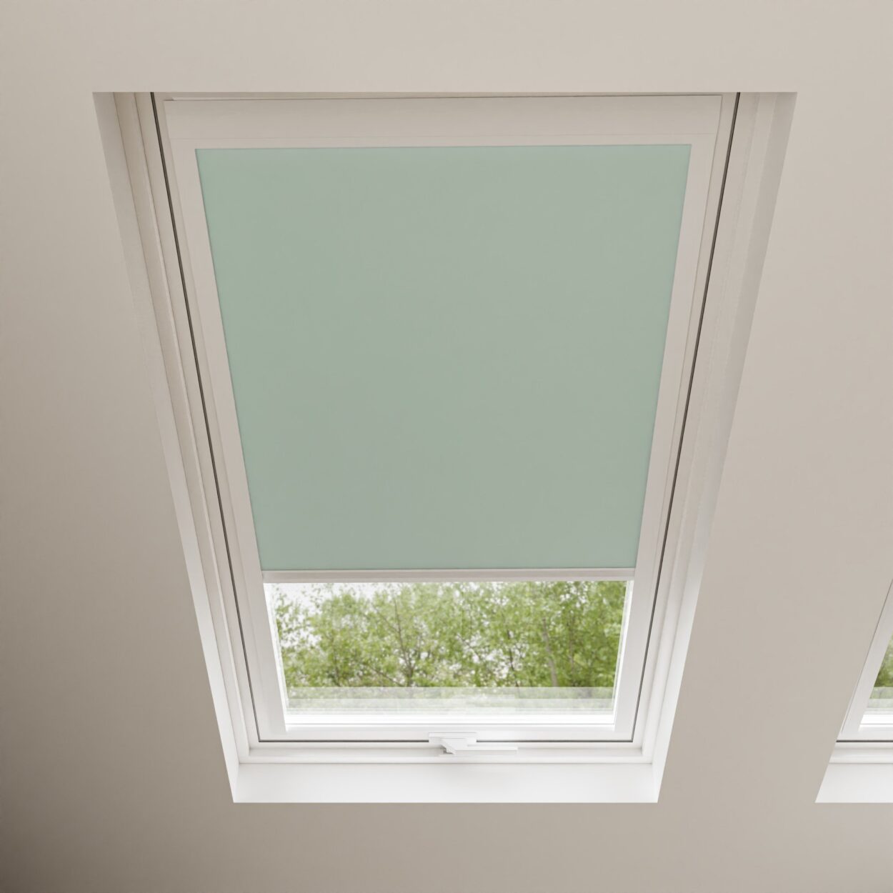 Bella Duck Egg Blind For Velux - Image 2