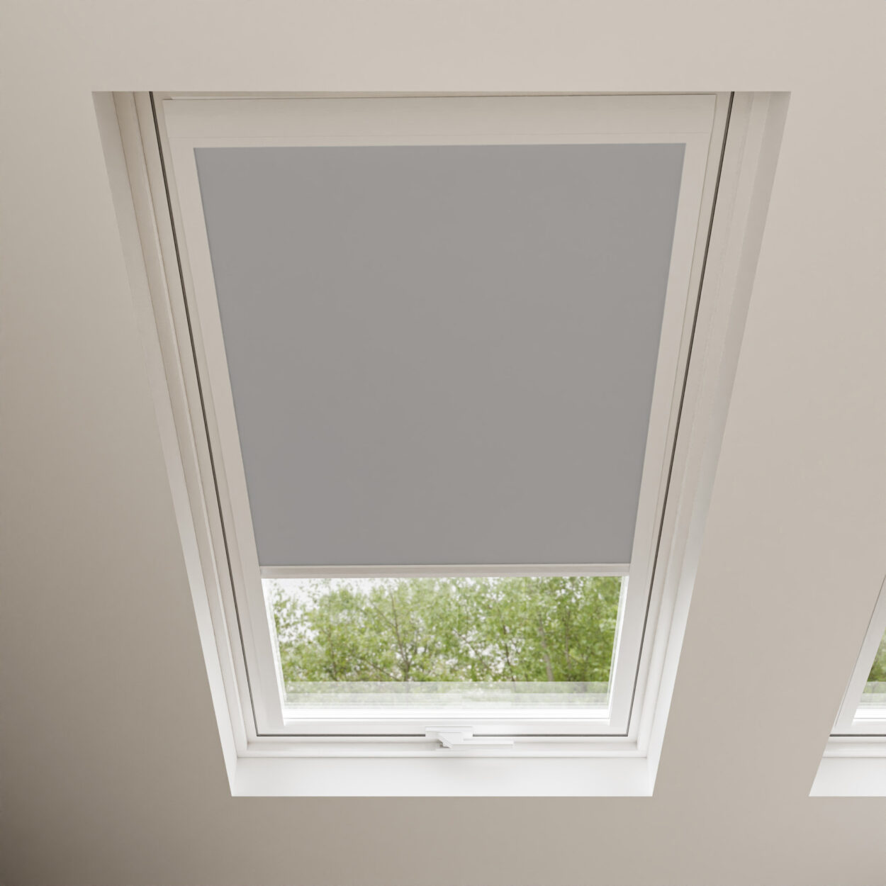 Bella Grey Whisper Blind For Velux - Image 2