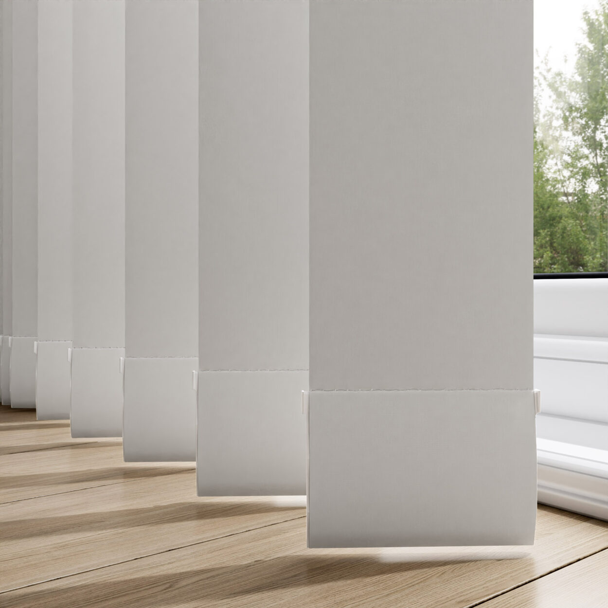 Bella Grey Whisper Replacement Slats