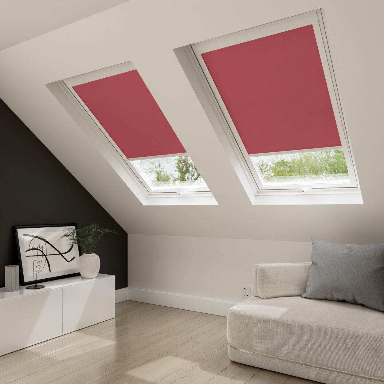 Bella Ruby Blind For Velux
