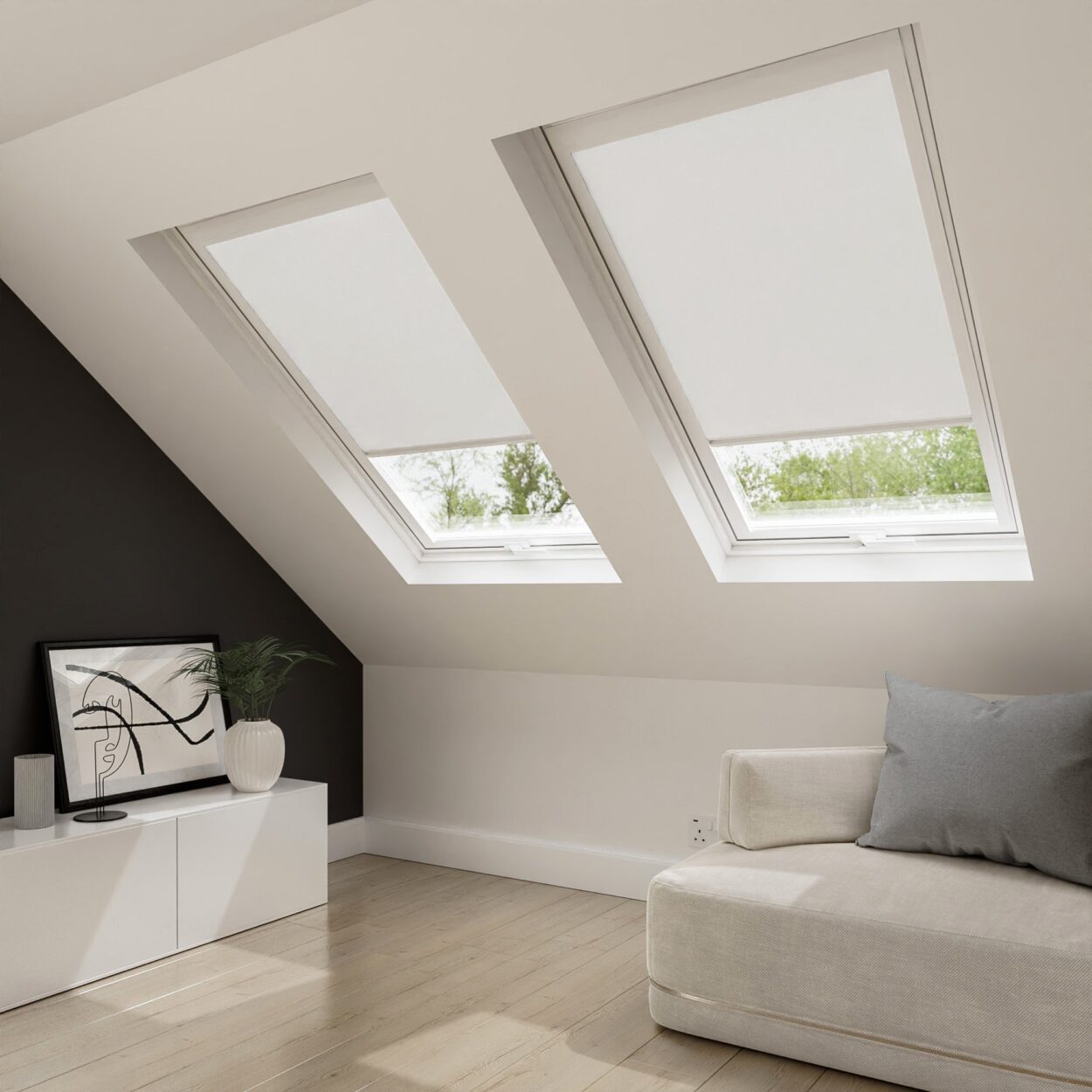 Bella Snow Blind For Velux