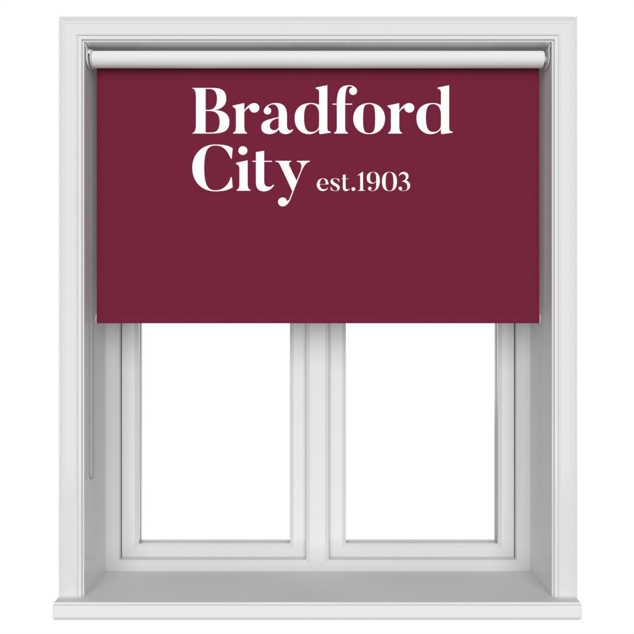 Bradford City AFC White On Claret - Image 2