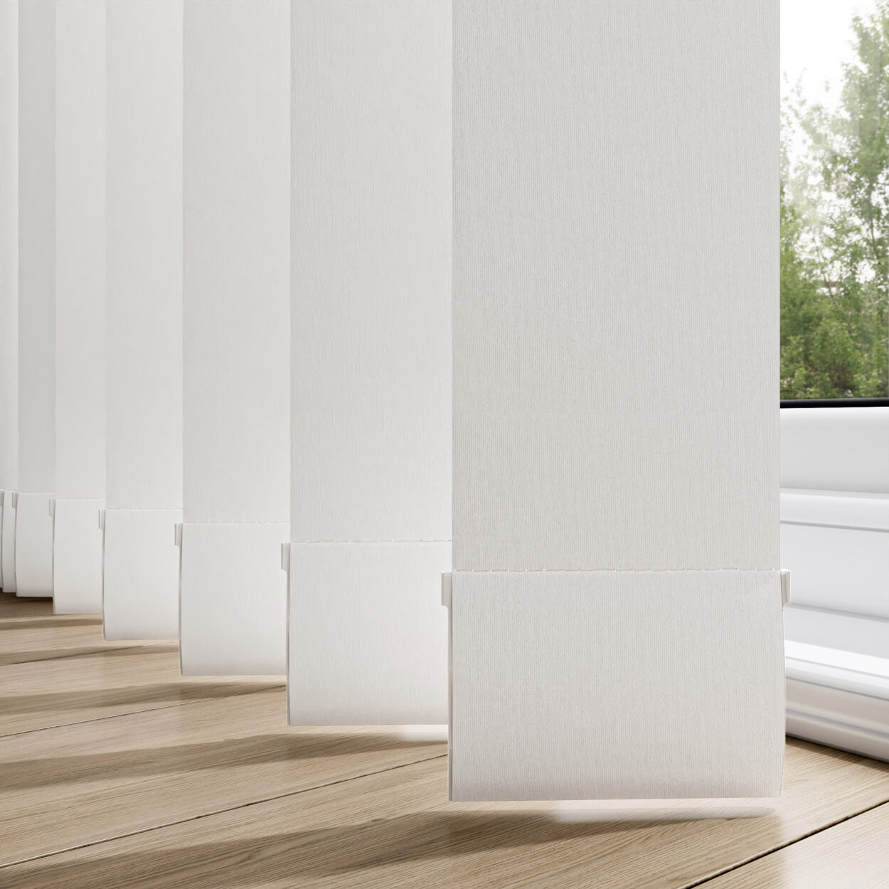 Cairo White Replacement Slats