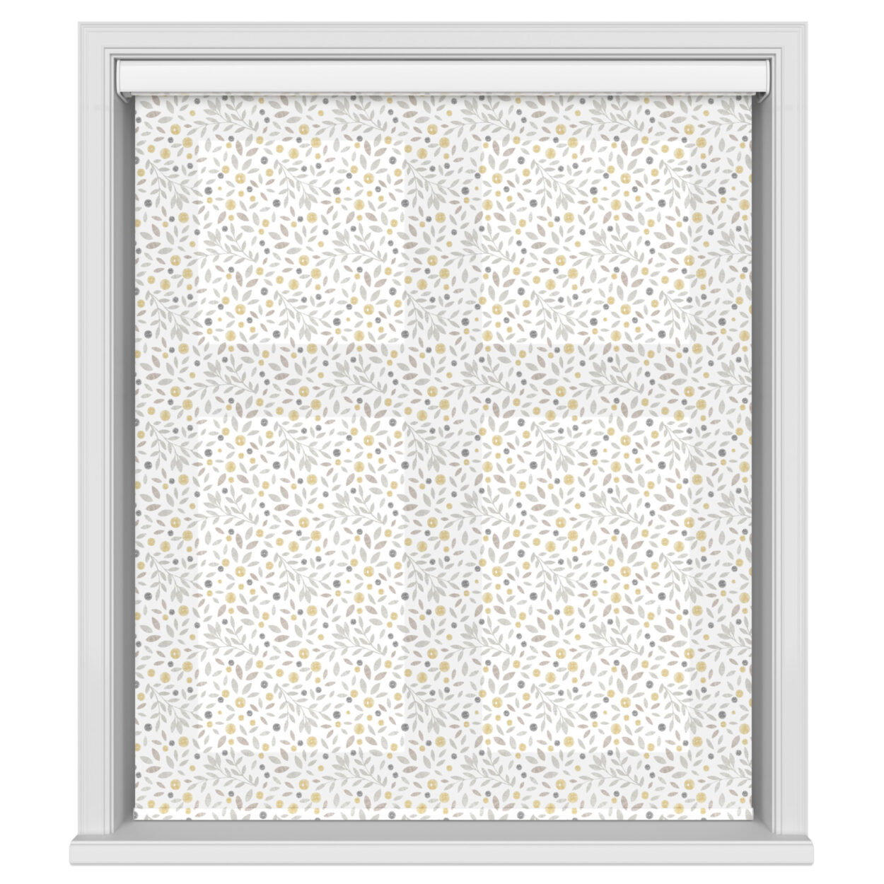 Cotton Flower Ochre Cassette Motorised - Image 2
