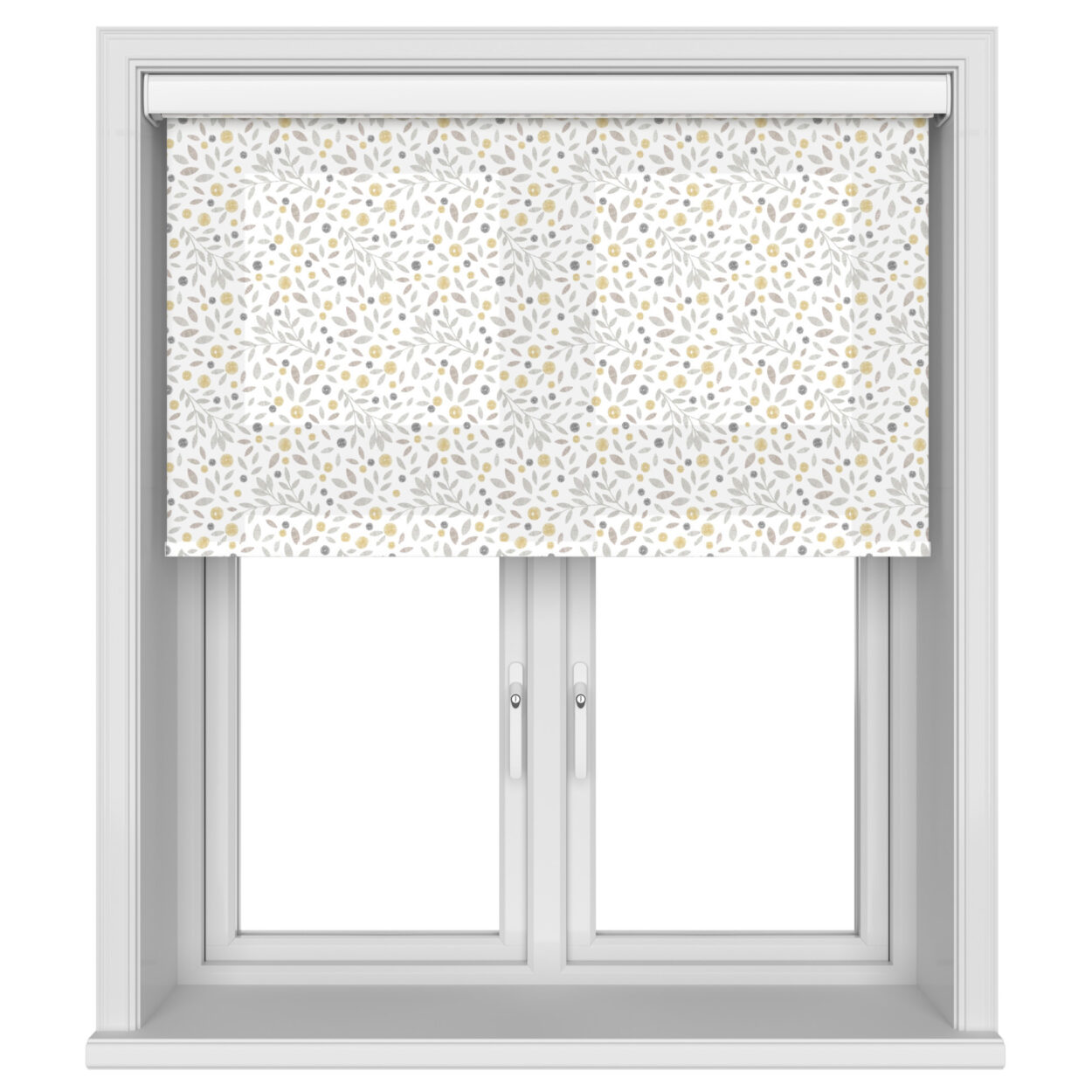 Cotton Flower Ochre Cassette Motorised