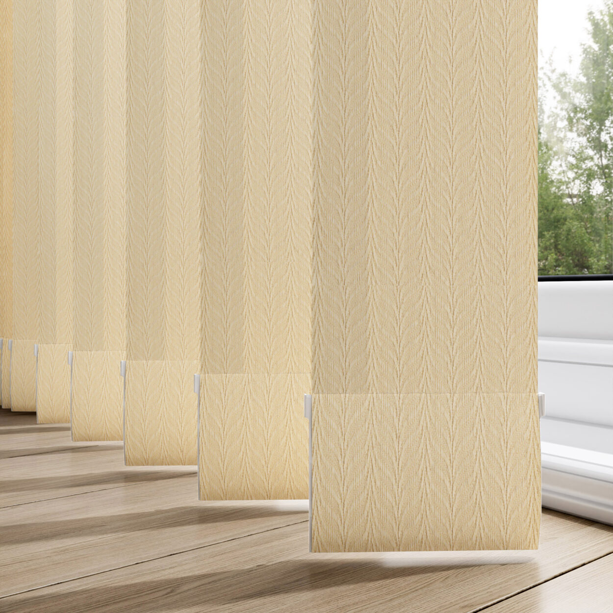 Feather Weave Beige