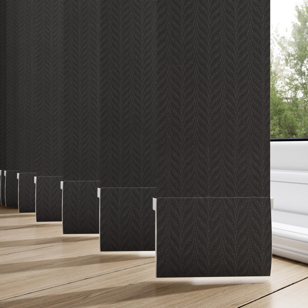Feather Weave Black
