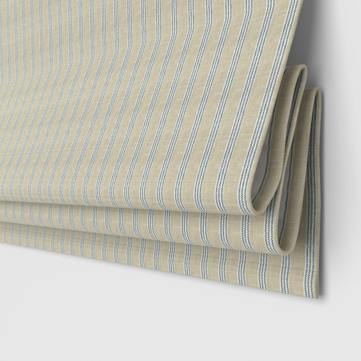 Emily Bond George Stripe Indigo Motorised