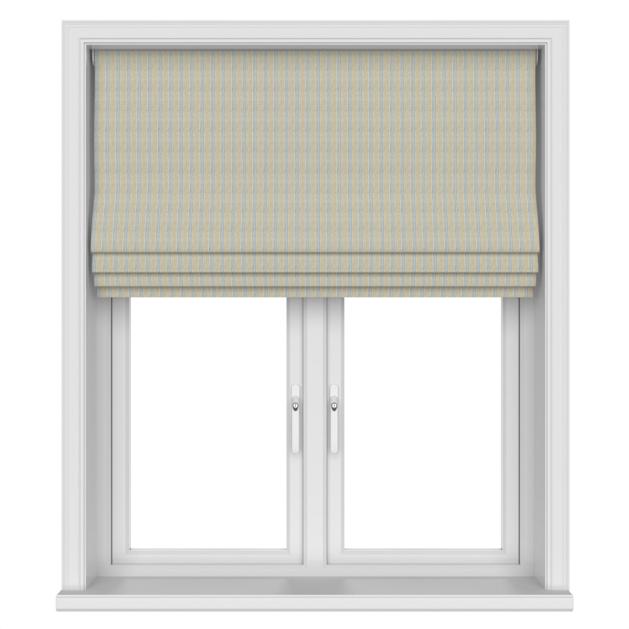 Emily Bond George Stripe Indigo Motorised - Image 4