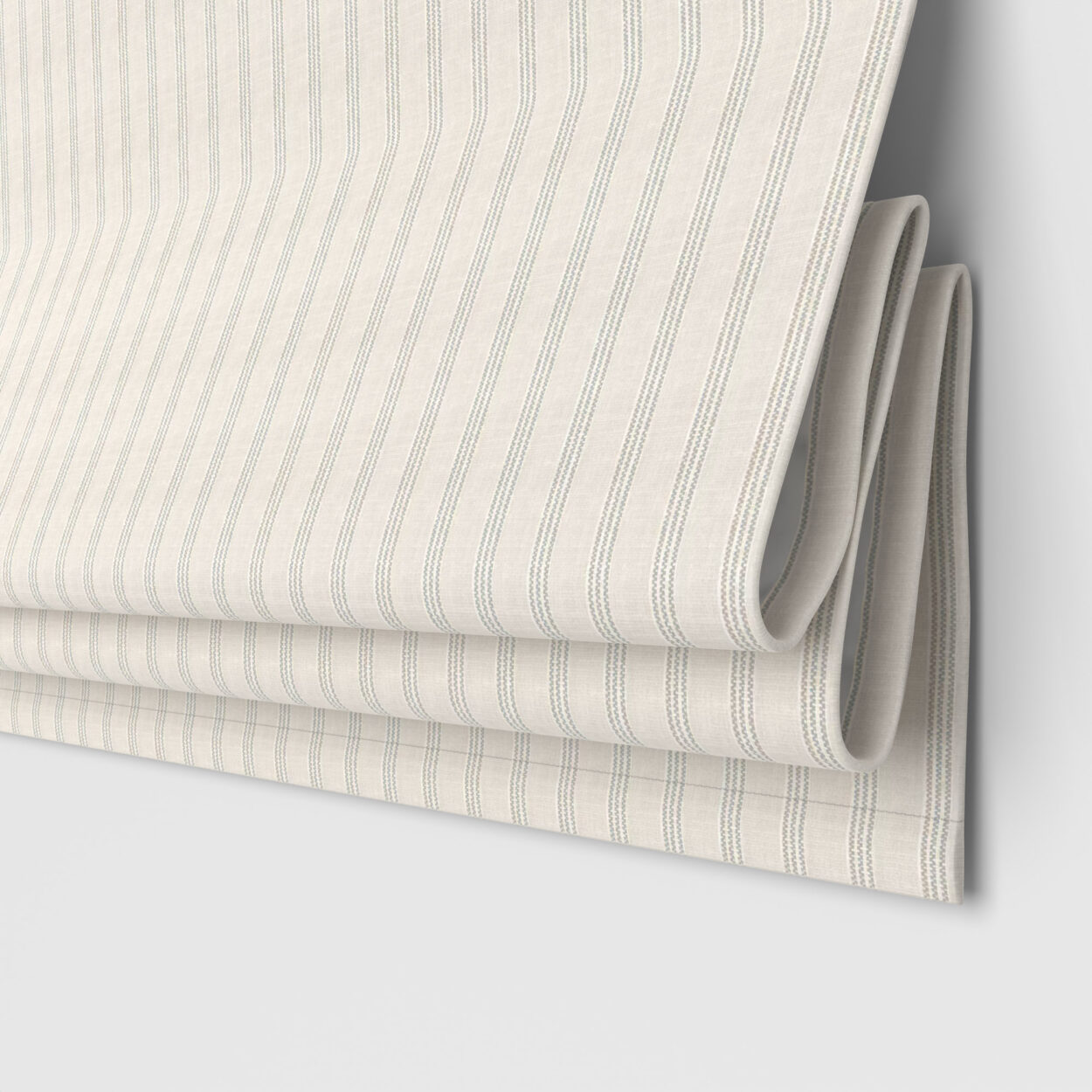 Emily Bond George Stripe Linen Motorised