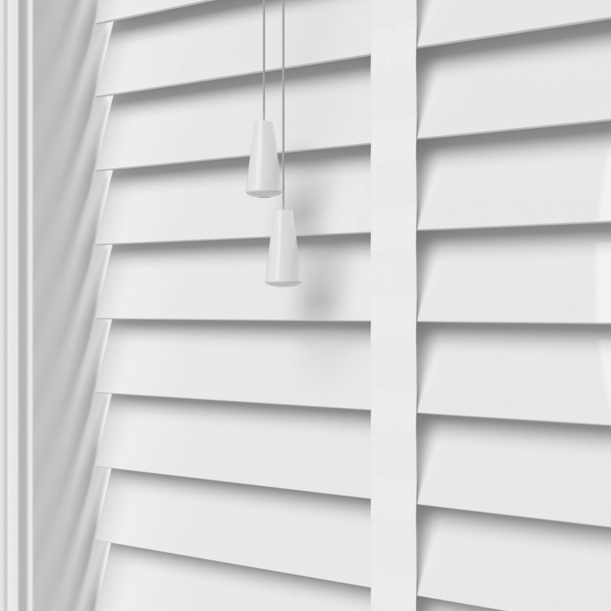 Gloss Pure White Real Wood With Tapes - Image 5