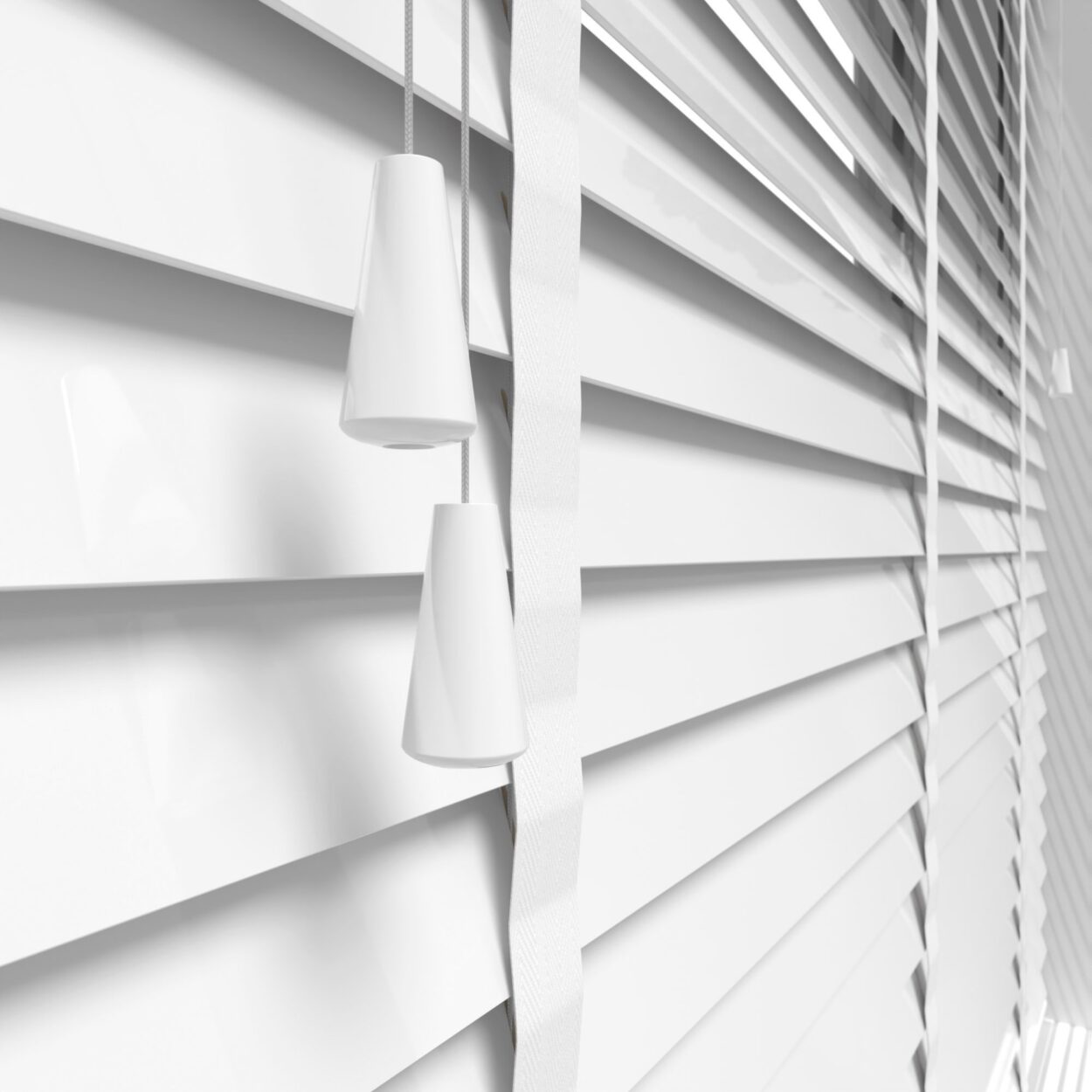 Gloss Pure White Real Wood With Tapes - Image 6
