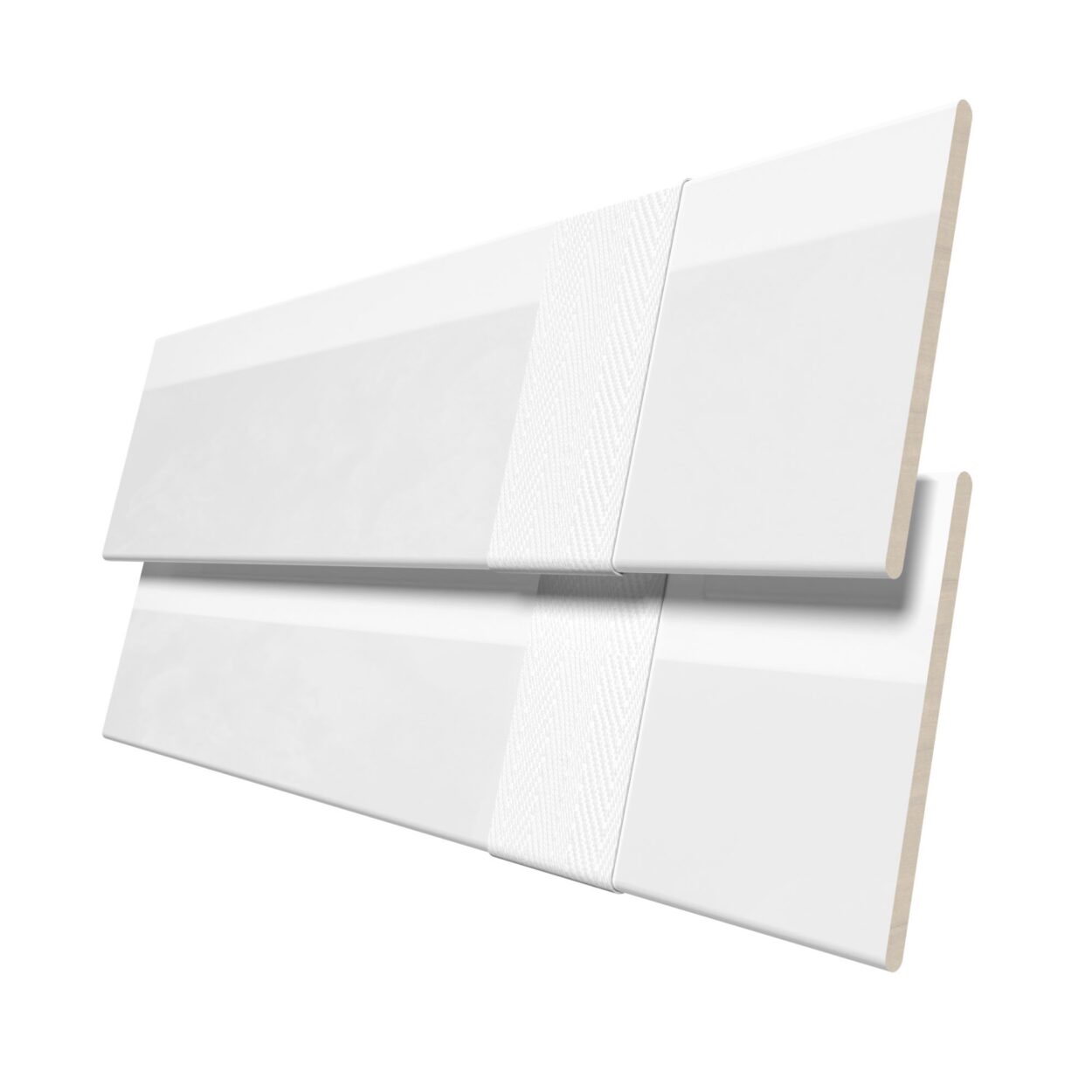 Gloss Pure White Real Wood With Tapes - Image 7