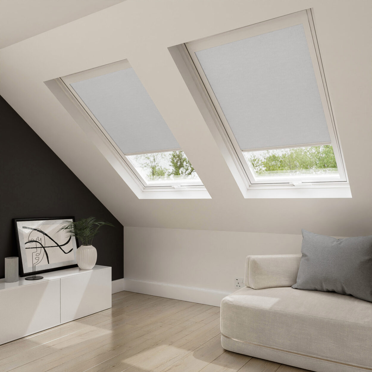 Hayworth Mist Blind For Velux