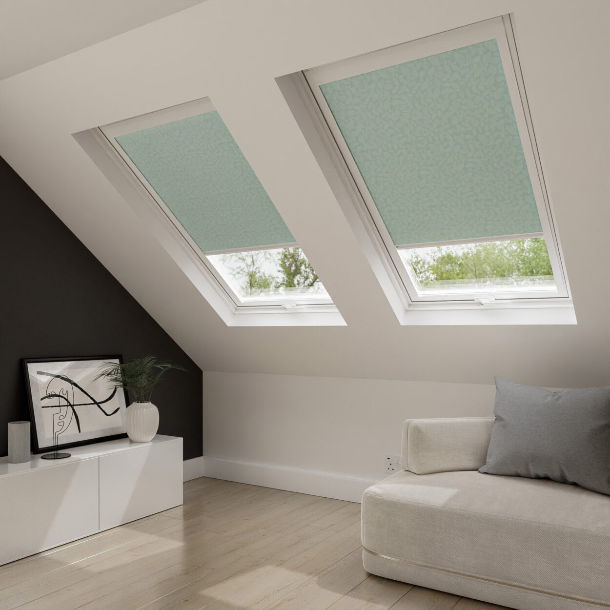Isla Aloe Blind For Velux