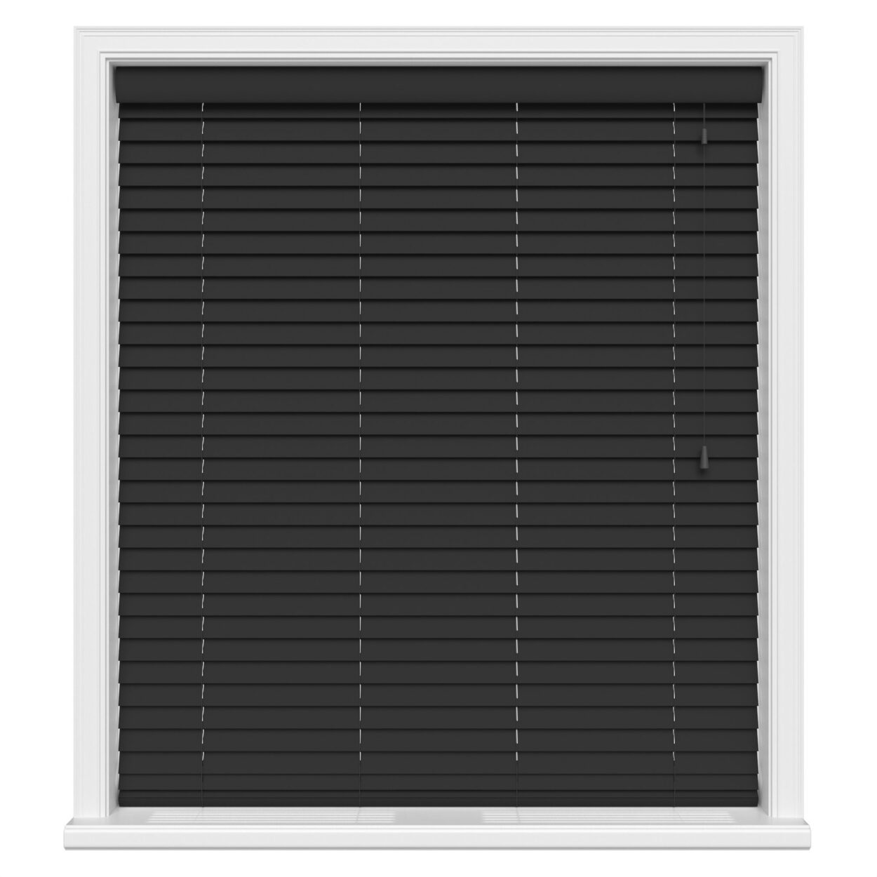 Jet Black Motorised Eco-Wood