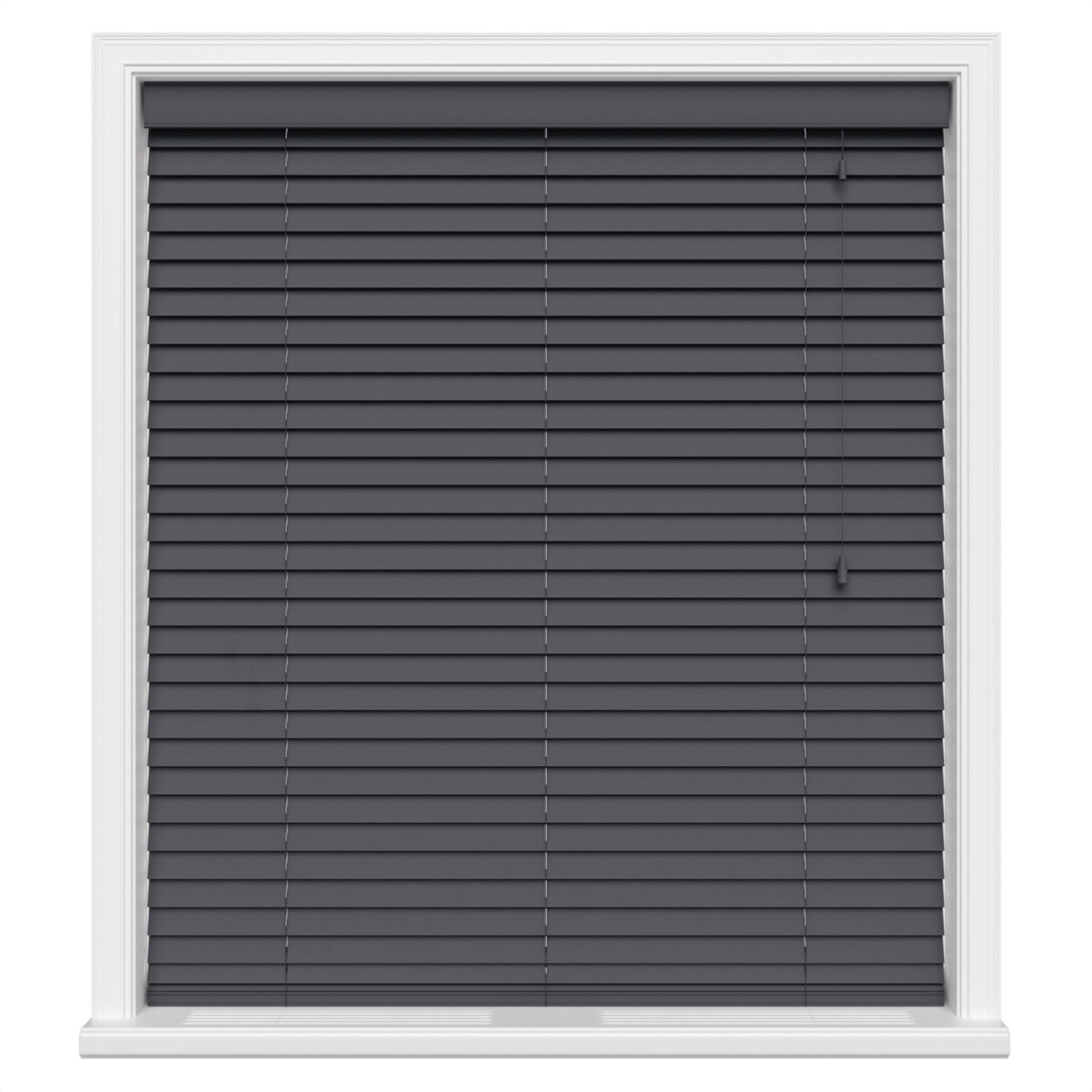 Khol Anthracite Real Wood Motorised