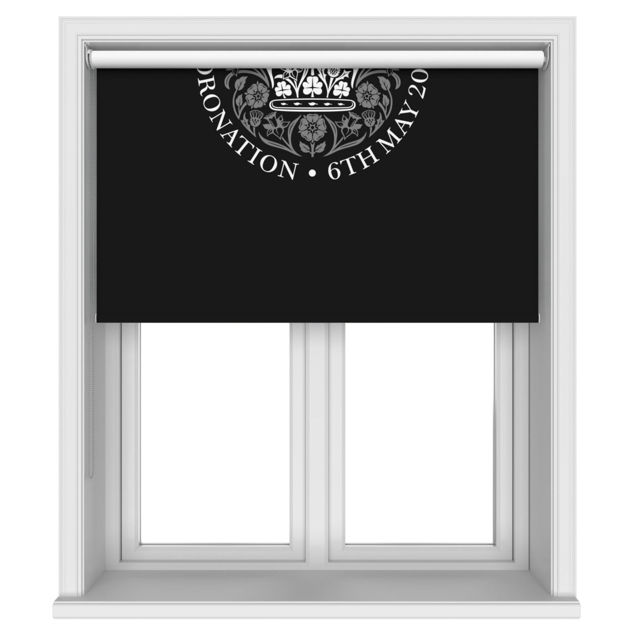 King Charles Coronation 2023 Emblem Black - Image 2