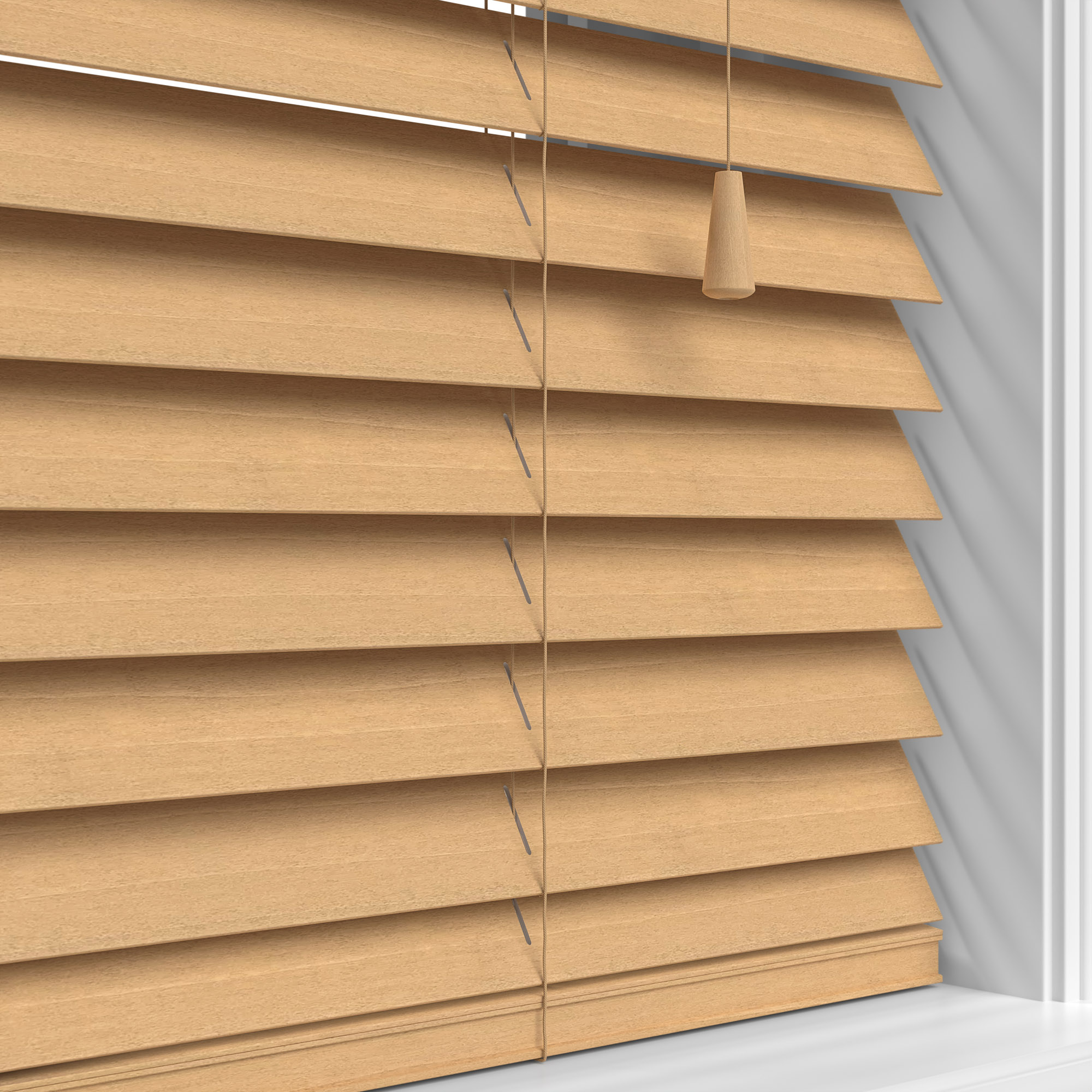 Light Oak Basswood Real Wood - Image 4