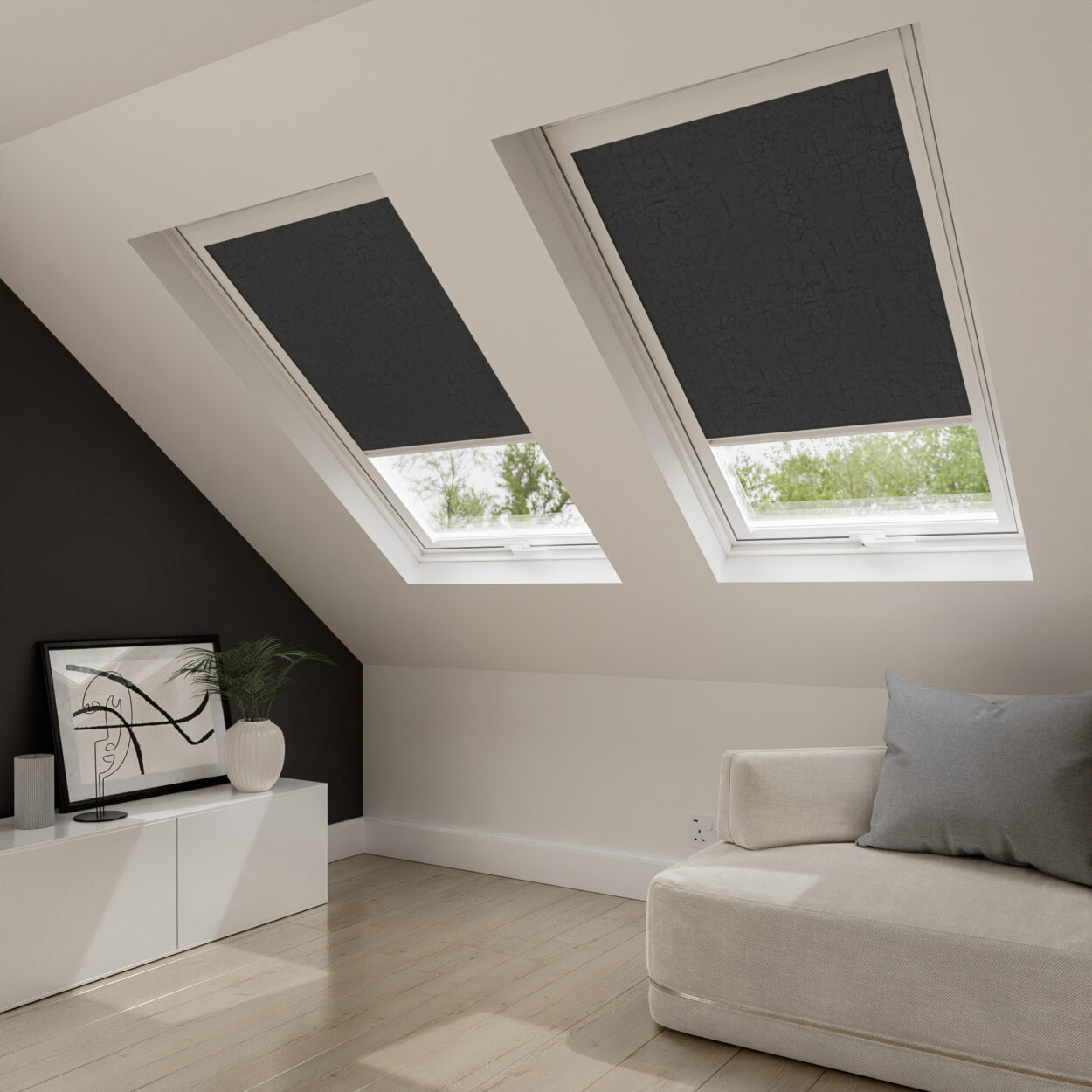 Metz Black Blind For Velux