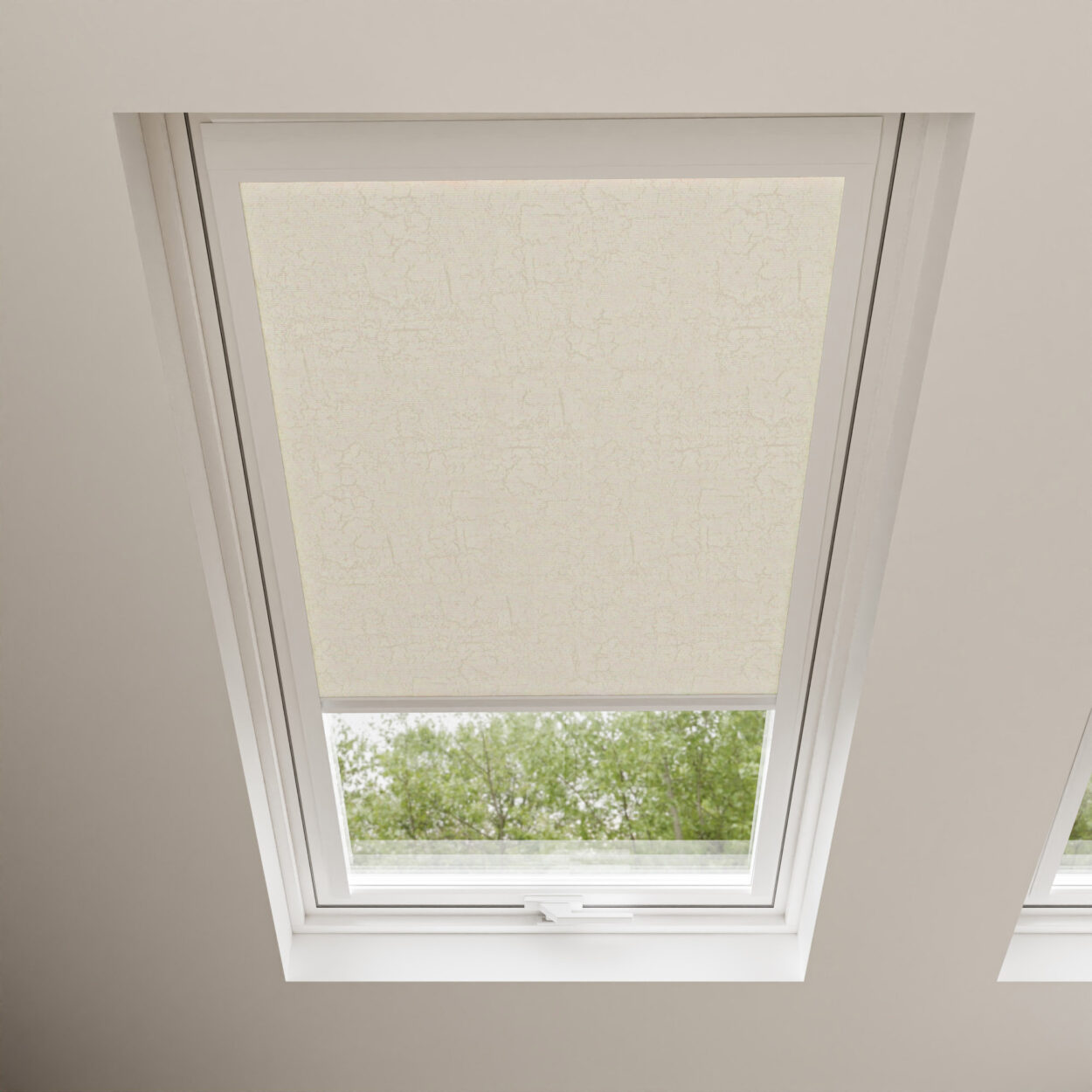 Metz Ivory Blind For Velux - Image 2