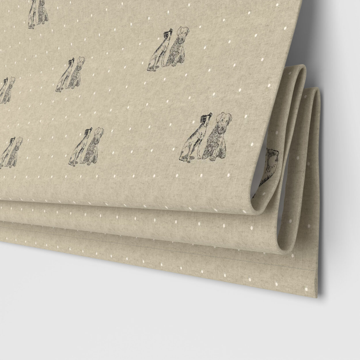 Emily Bond Millie Linen Motorised