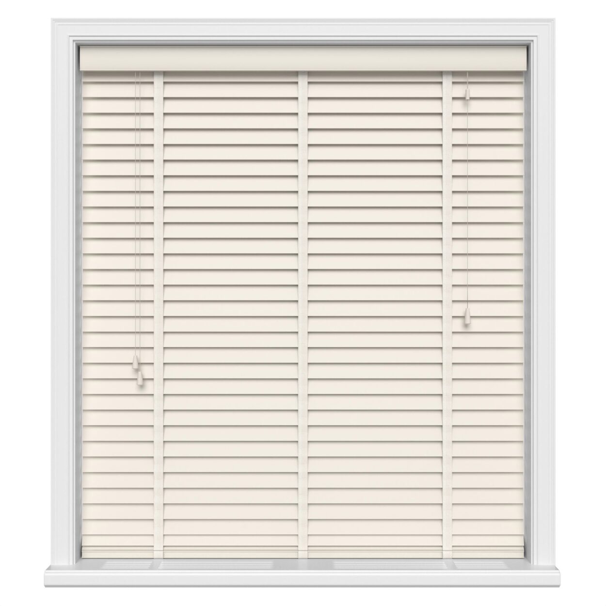 Mirren Cream Real Wood with Tapes