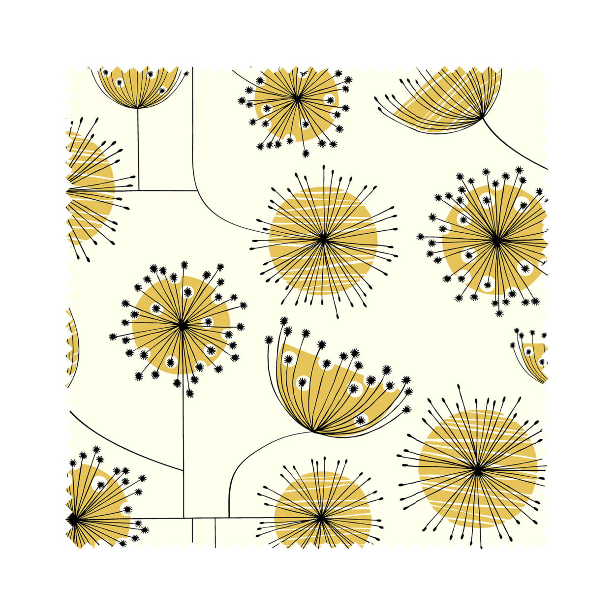 Missprint Blackout Dandelion Mobile Sunflower Yellow - Image 6