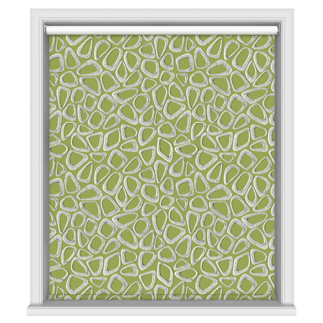 Missprint Blackout Pebbles Cricket Green - Image 2