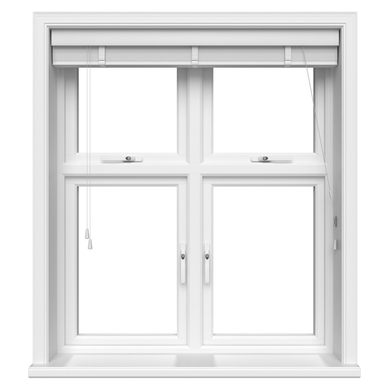 Pure White Real Wood With Cotton Tapes - Image 3