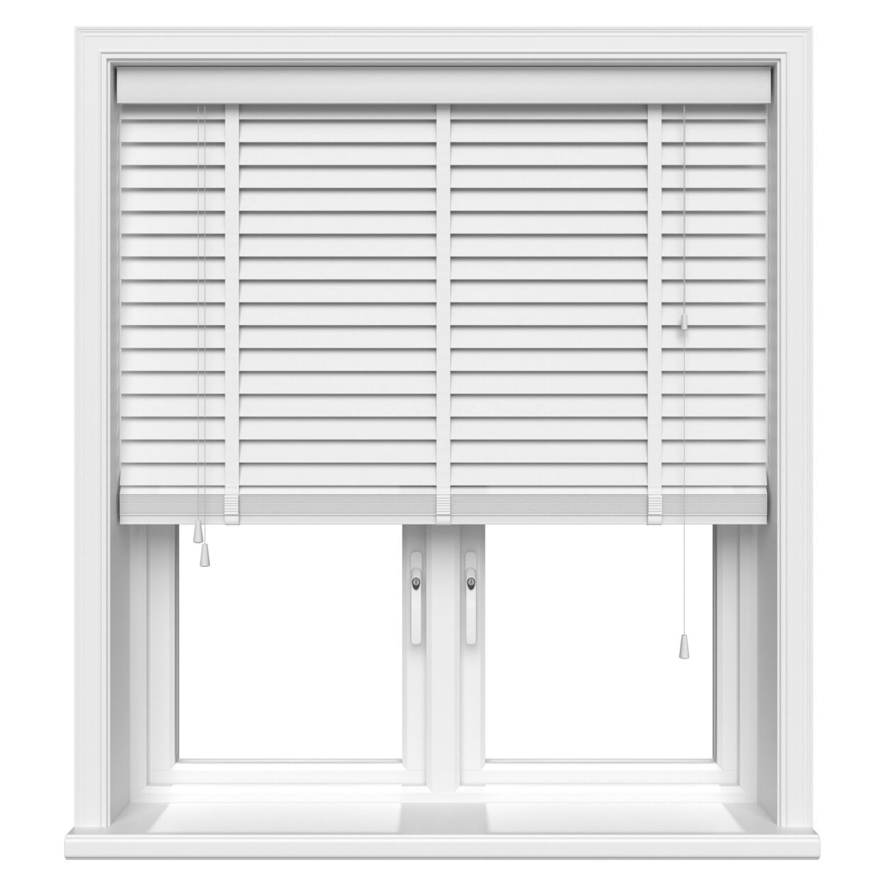 Pure White Real Wood with Tapes - Image 2