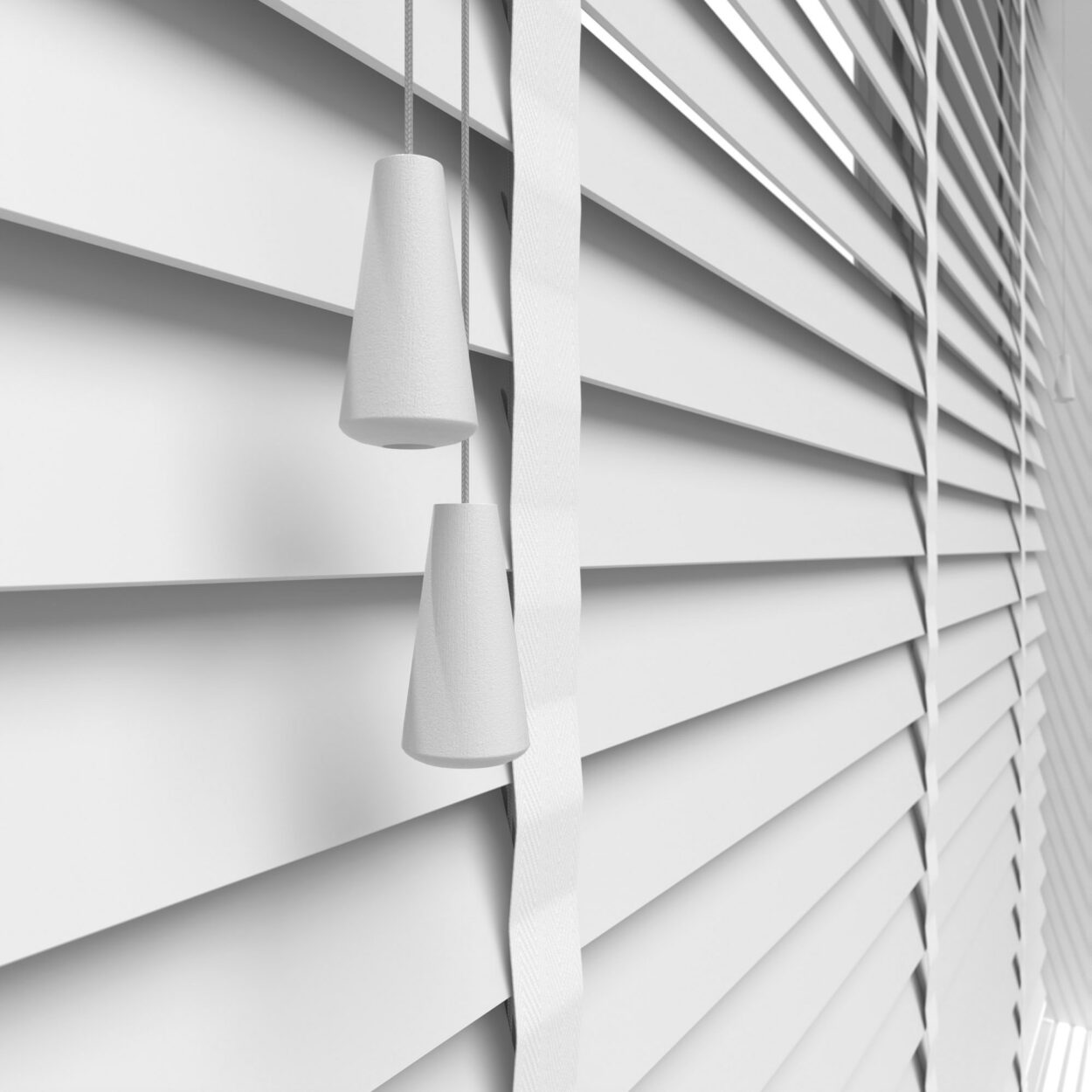 Pure White Real Wood with Tapes - Image 6