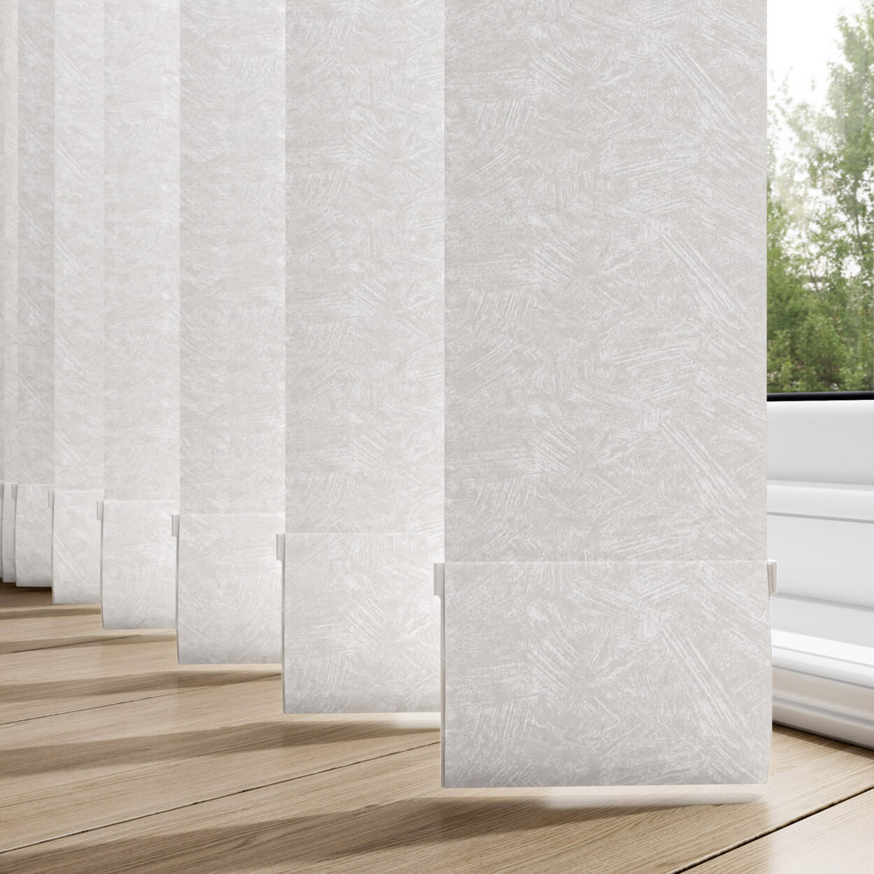 Romany White Replacement Slats