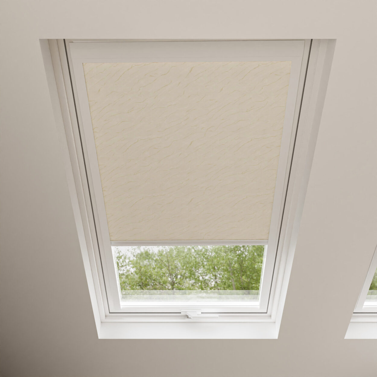 Sahara Cream Blind For Velux - Image 2