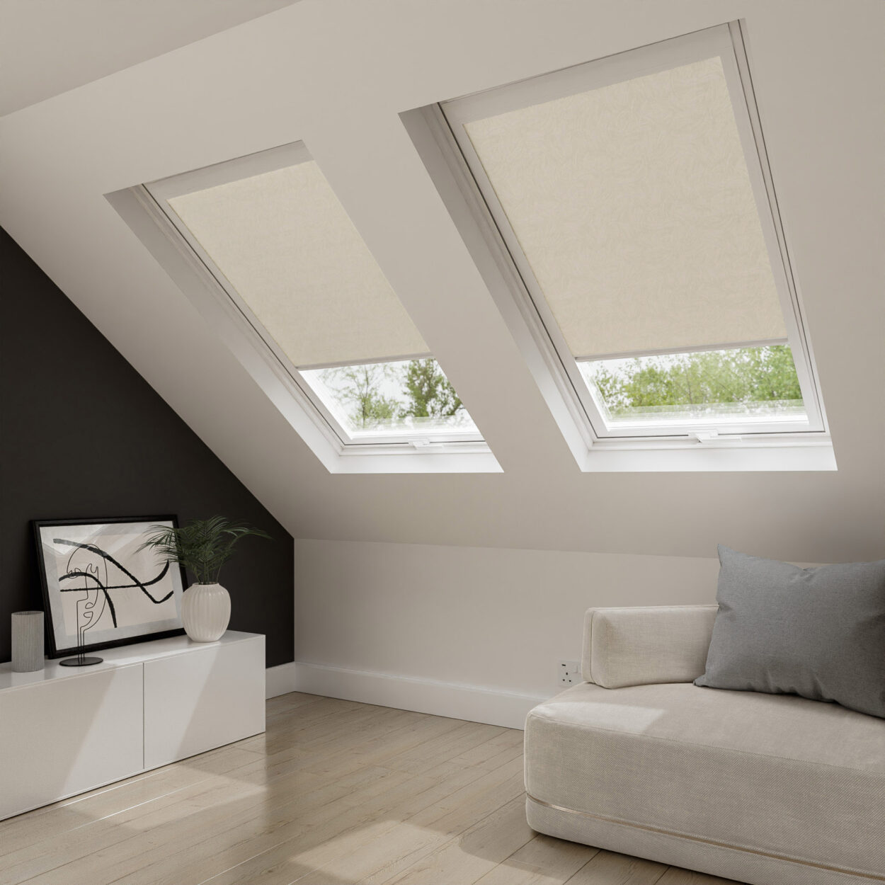 Samba Cream Blind For Dakstra