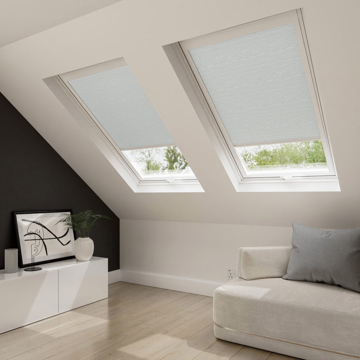 Sento Duck Egg Blind For Velux