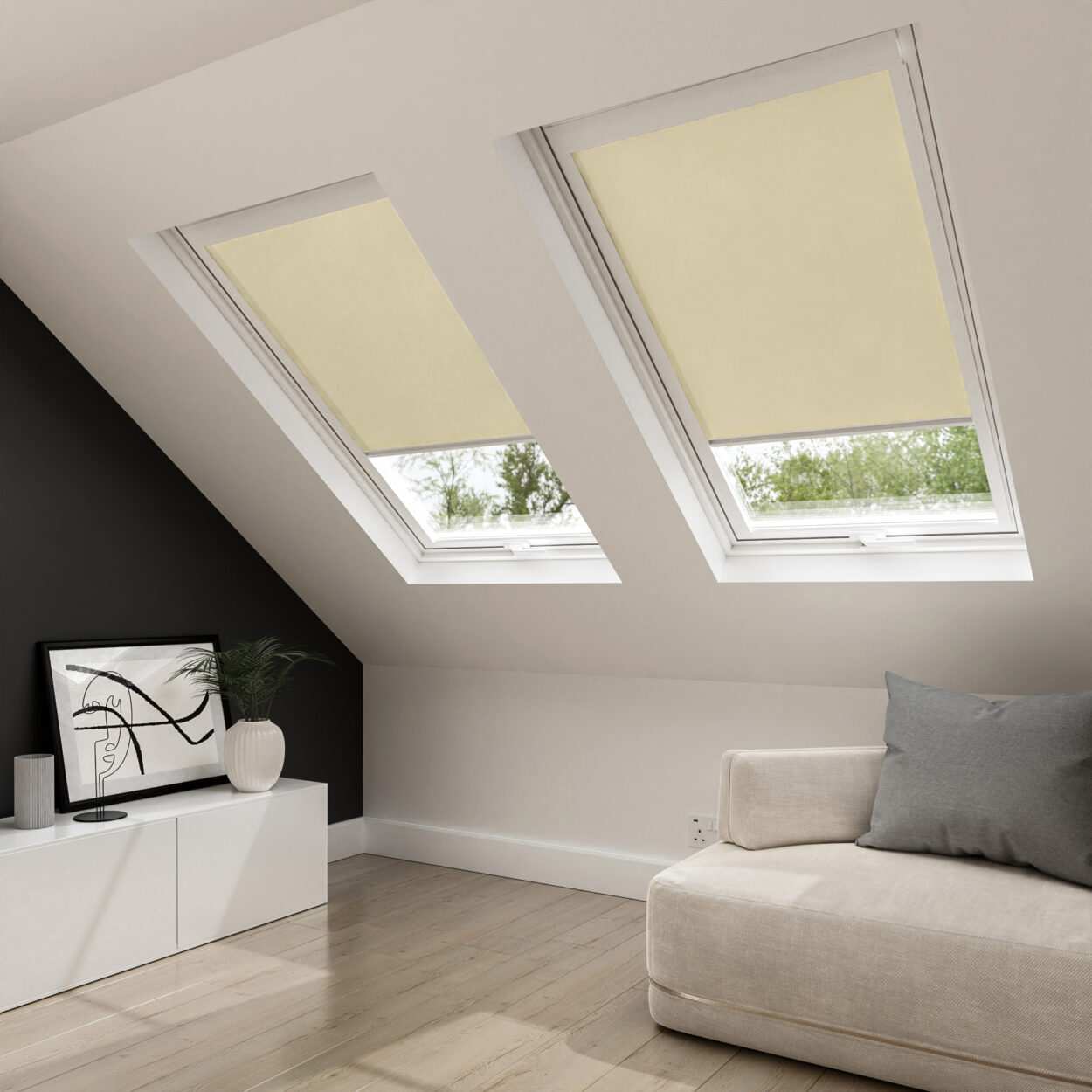 Splash Beige Blind For Velux
