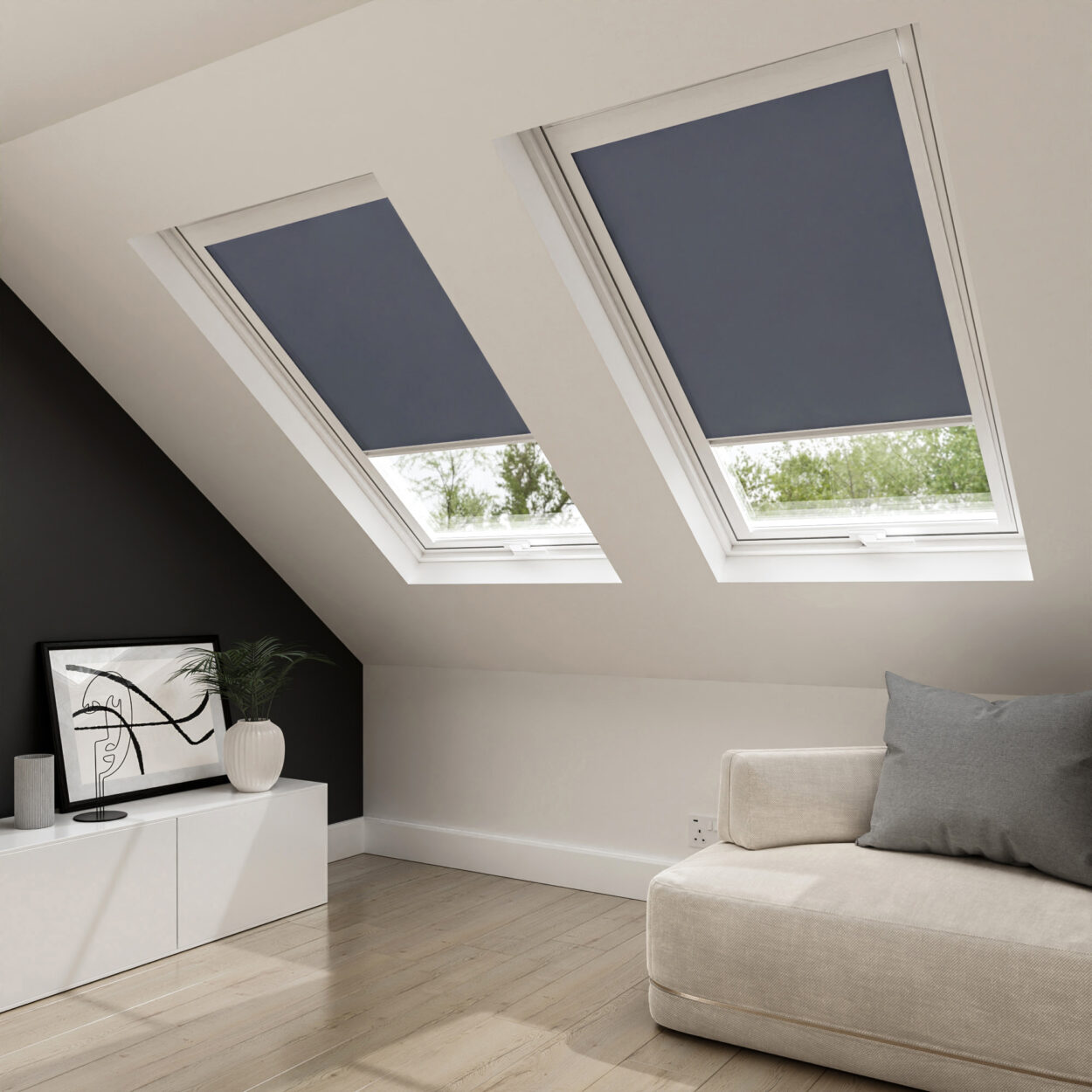 Splash Midnight Blind For RoofLITE