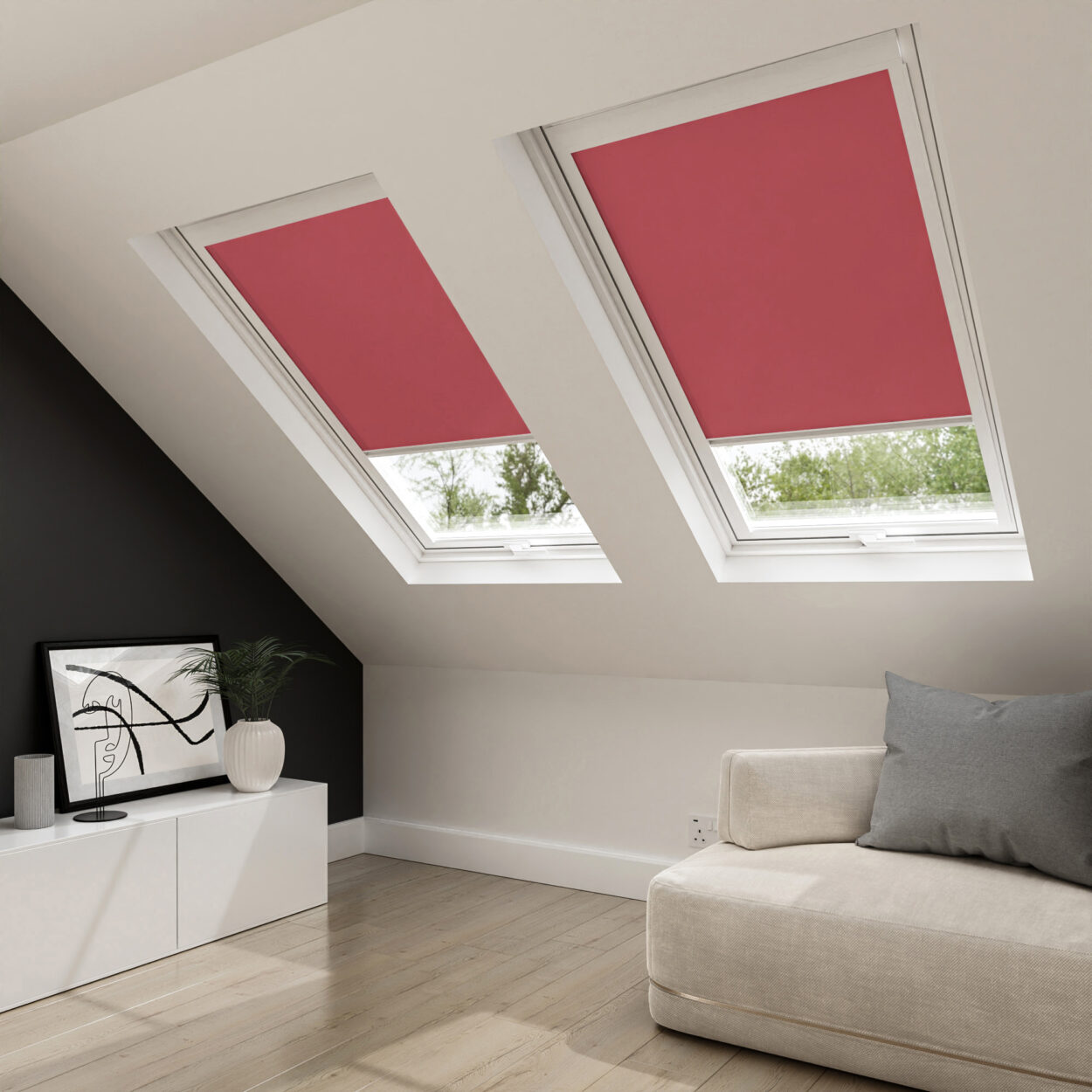 Splash Ruby Blind For Velux
