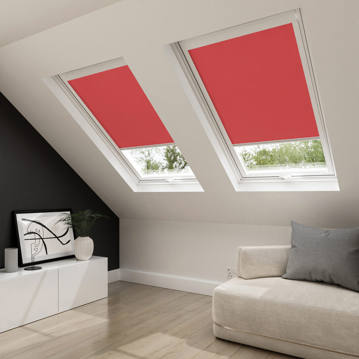 Splash Scarlett Blind For Velux