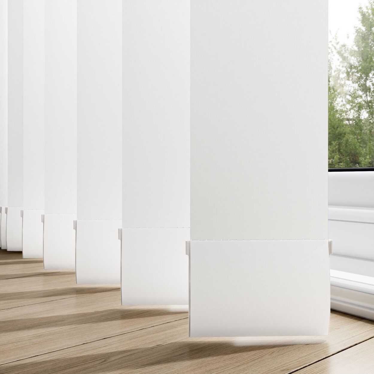 TradeChoice Blackout Brilliant White Replacement Slats