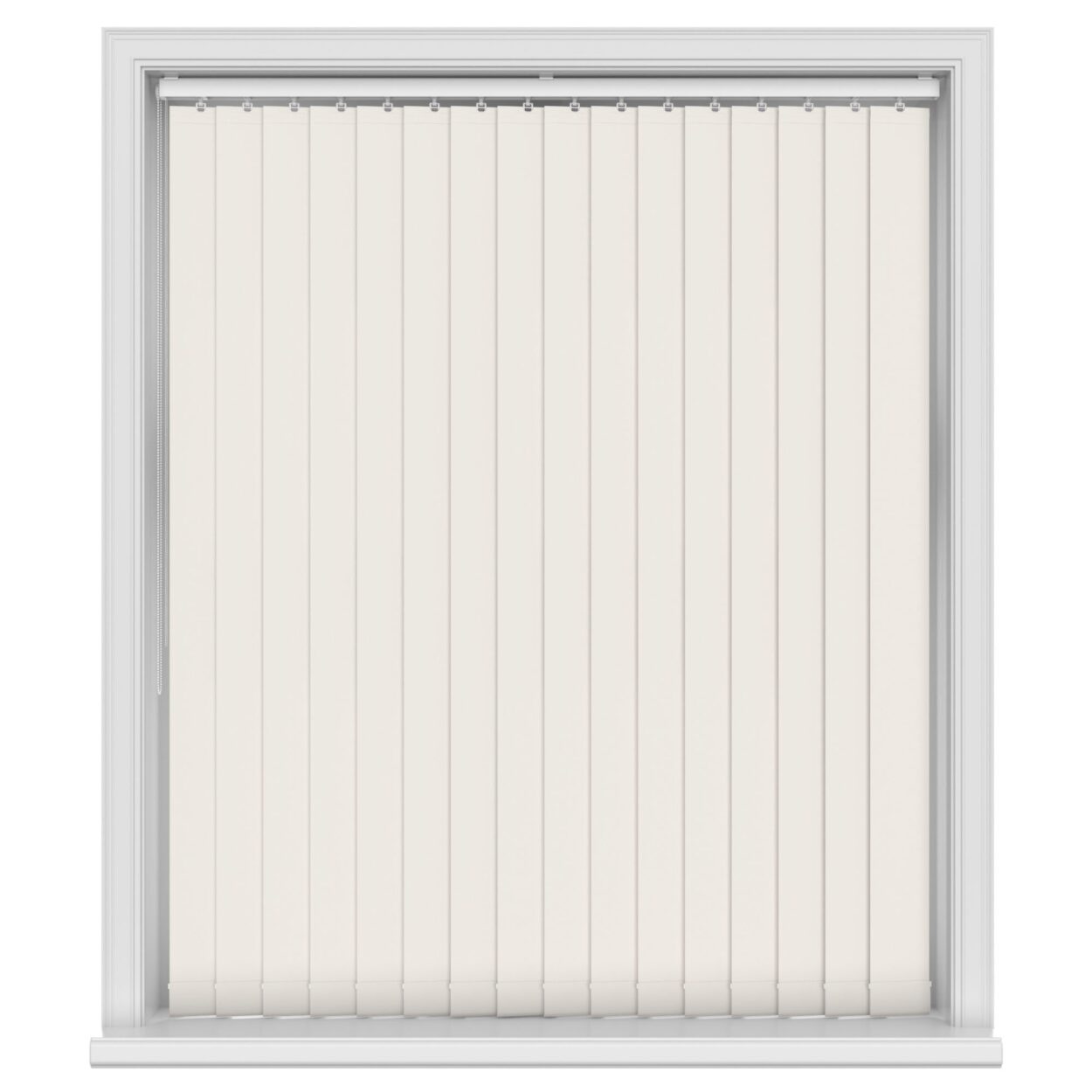 TradeChoice Blackout Linen White Replacement Slats - Image 2